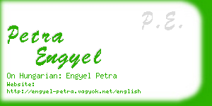 petra engyel business card